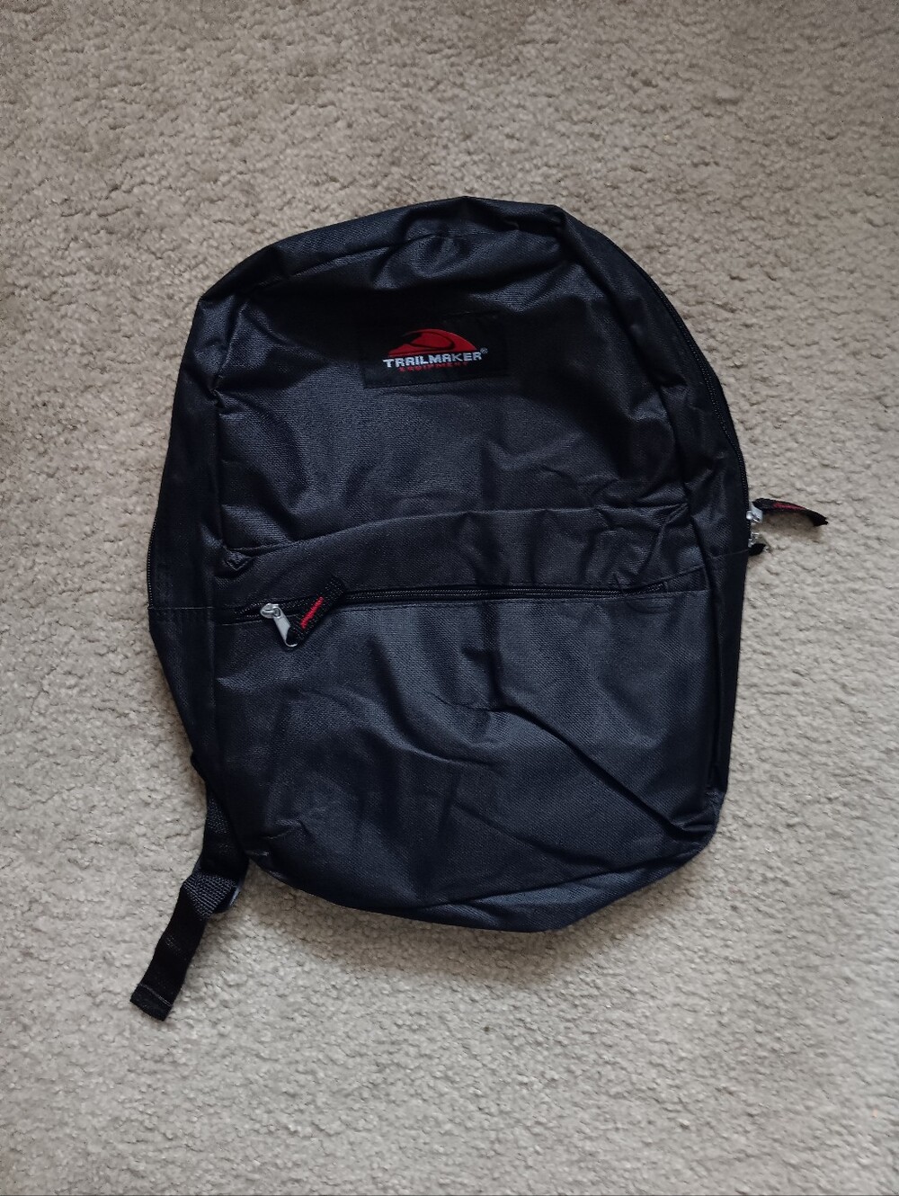 Black lightweight Backpack